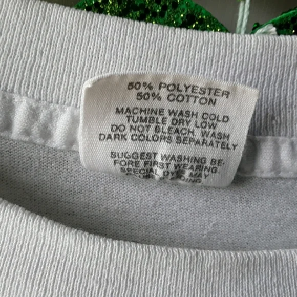 Vintage Team Adidas Trefoil Double Sided Graphic Tee - Picture 5 of 11